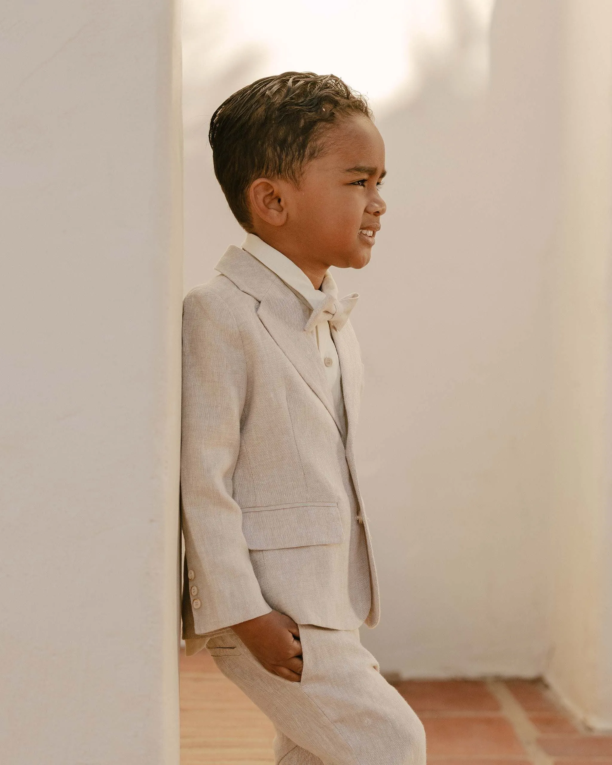 The Sebastian Blazer by Noralee - Linen - KIDS