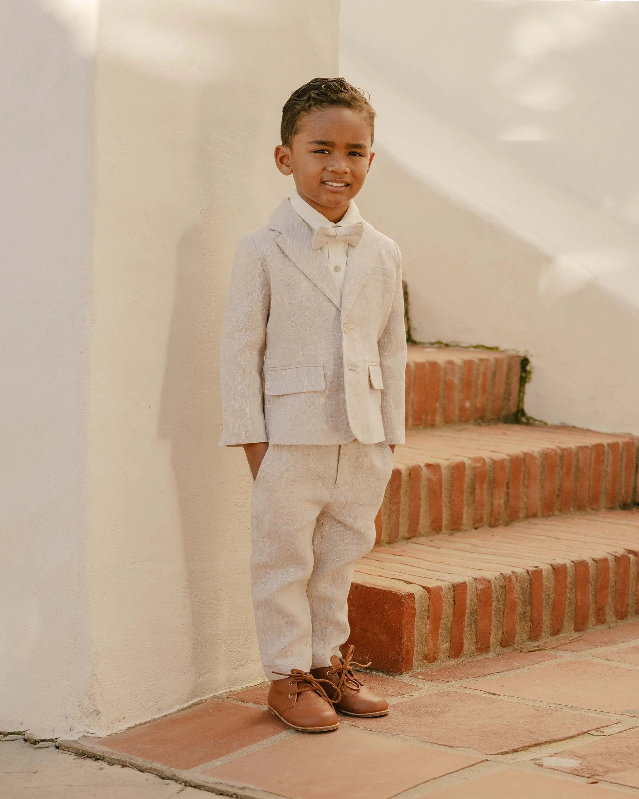 The Sebastian Blazer by Noralee - Linen - KIDS