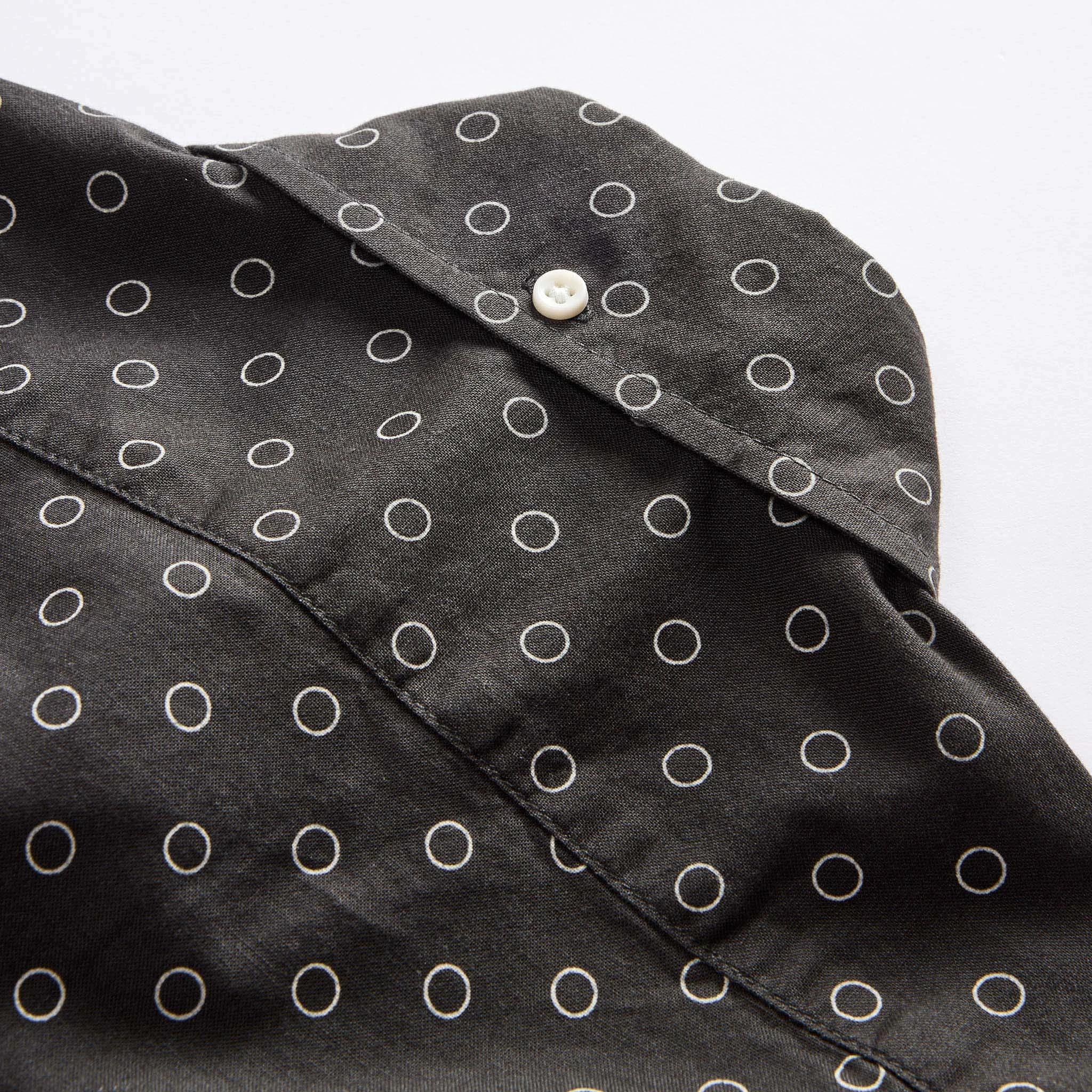 The Short Sleeve Jack in Asphalt Dot