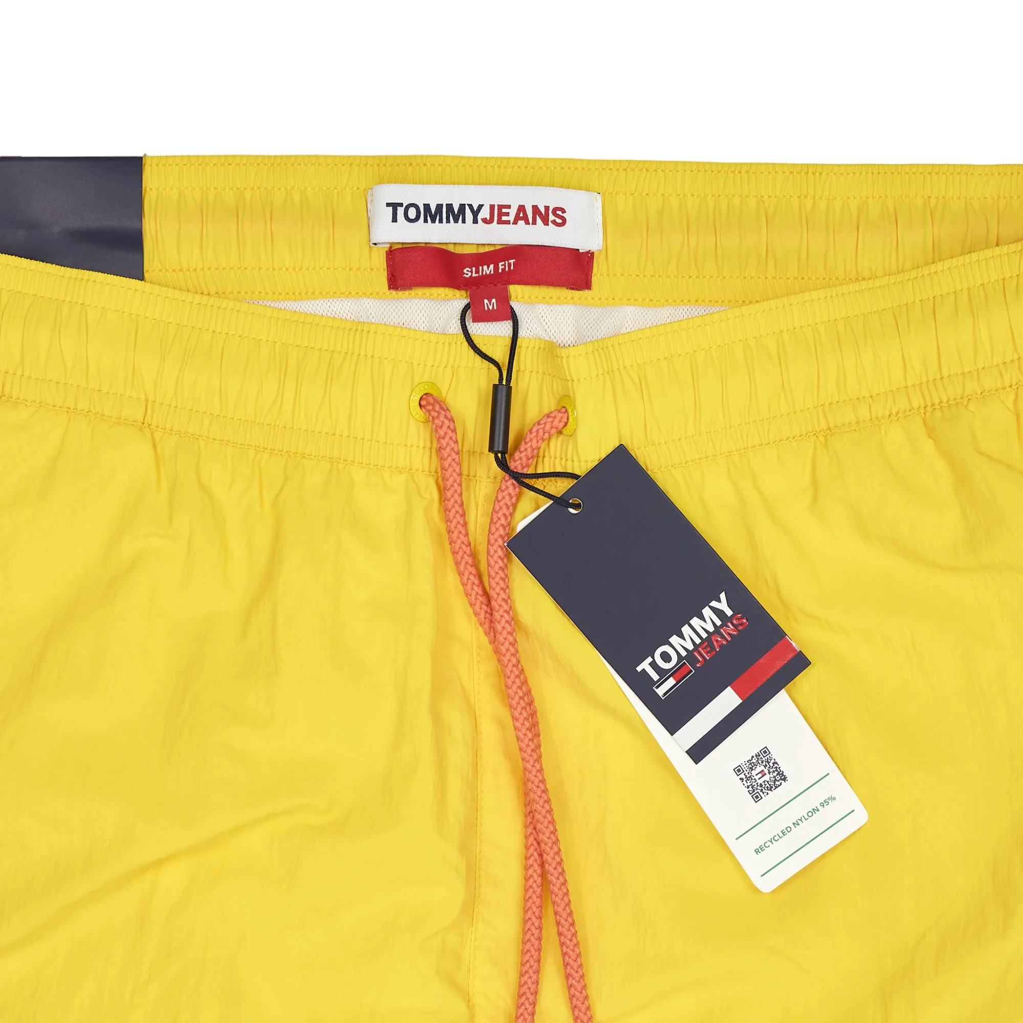 Tommy Jeans Yellow Swim Shorts