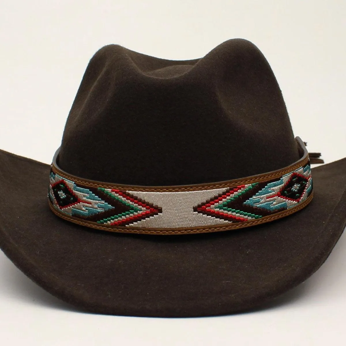 Twister 1 1/4 Southwestern Print Fashion Hat Band 0280397