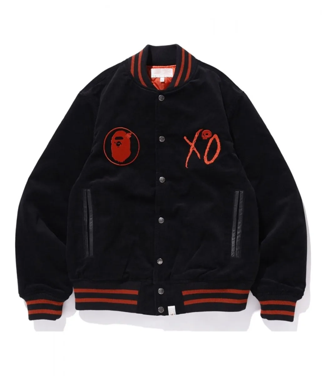 Varsity Bape A Bathing Ape XO Generals The Weeknd’s Jacket