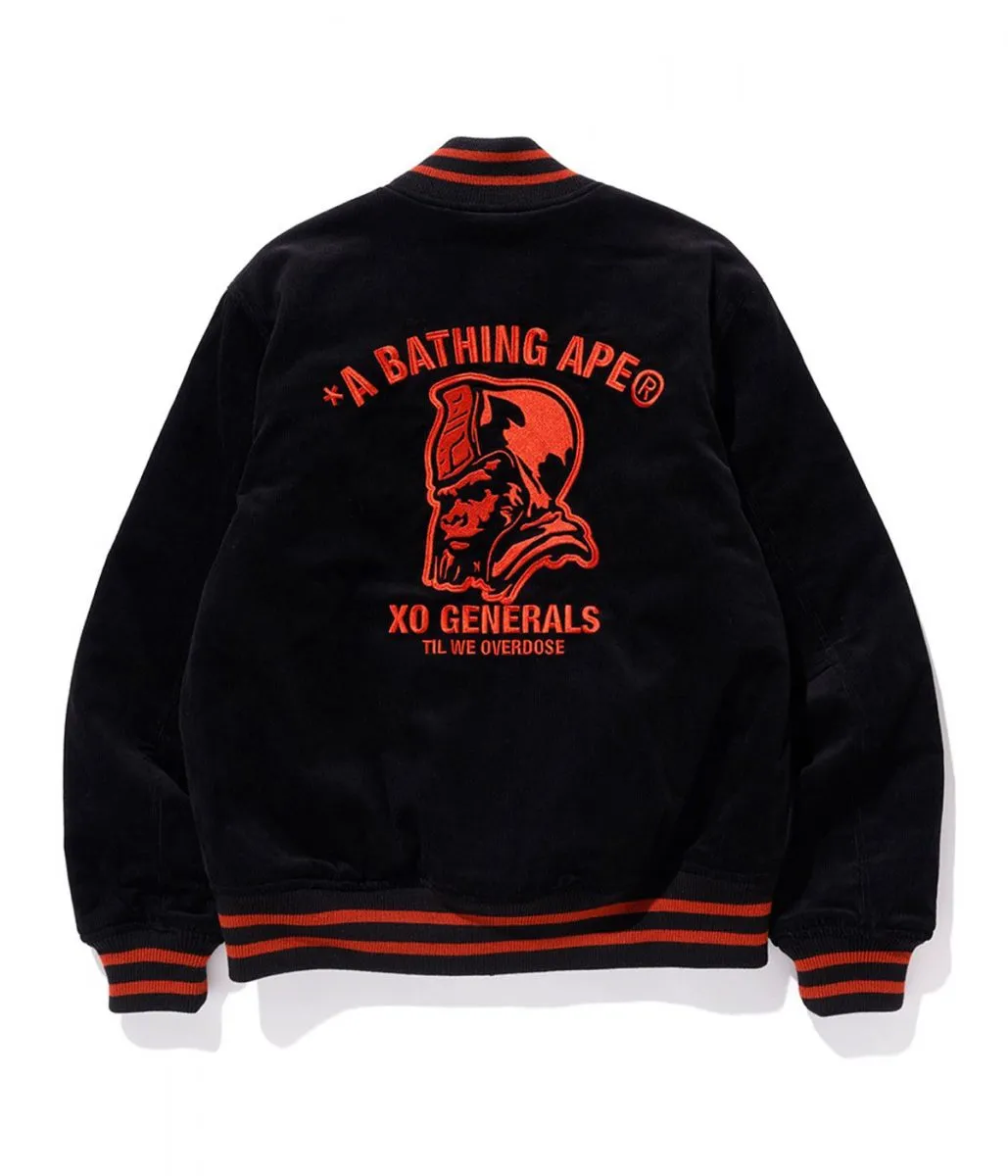 Varsity Bape A Bathing Ape XO Generals The Weeknd’s Jacket