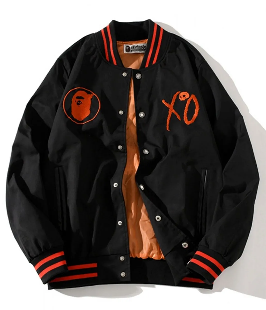 Varsity Bape A Bathing Ape XO Generals The Weeknd’s Jacket