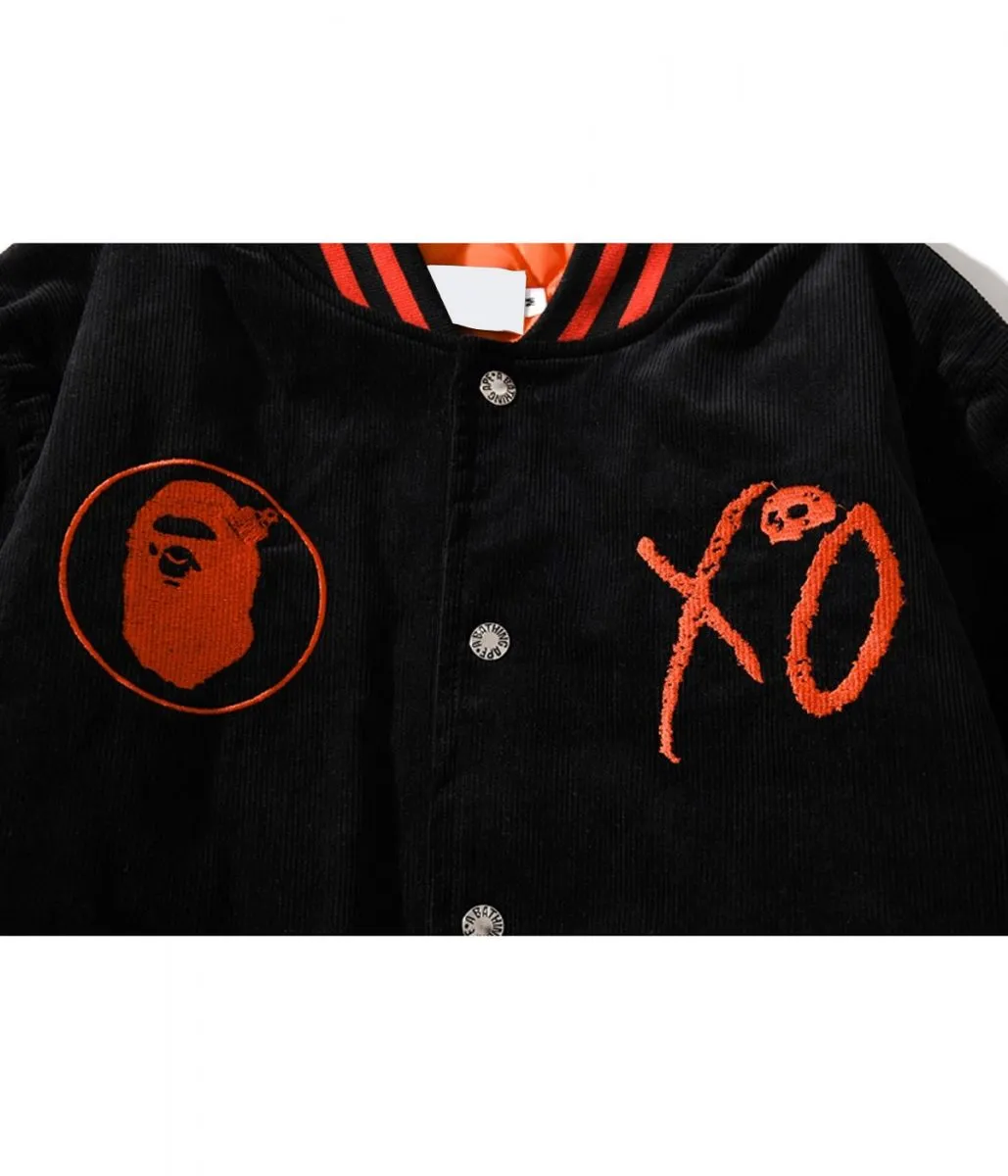 Varsity Bape A Bathing Ape XO Generals The Weeknd’s Jacket