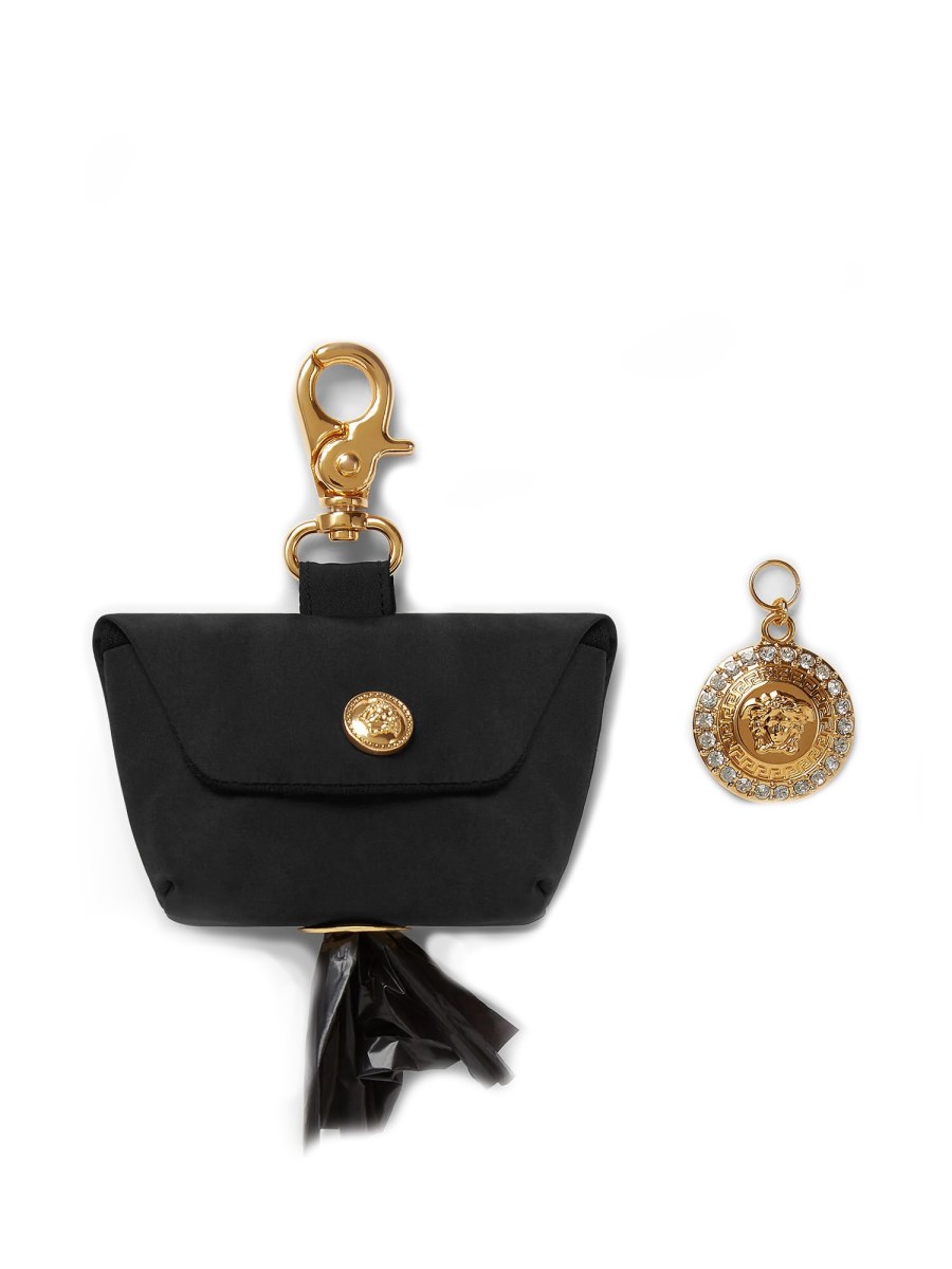 VERSACE    BAG POUCH WITH MEDUSA PENDANT