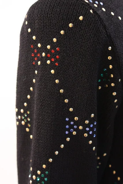 Vintage ST. JOHN Studded Sweater Jacket