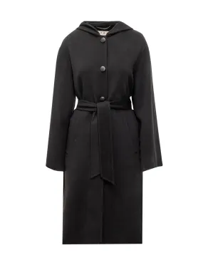 Virgin Wool and Cashmere Coat