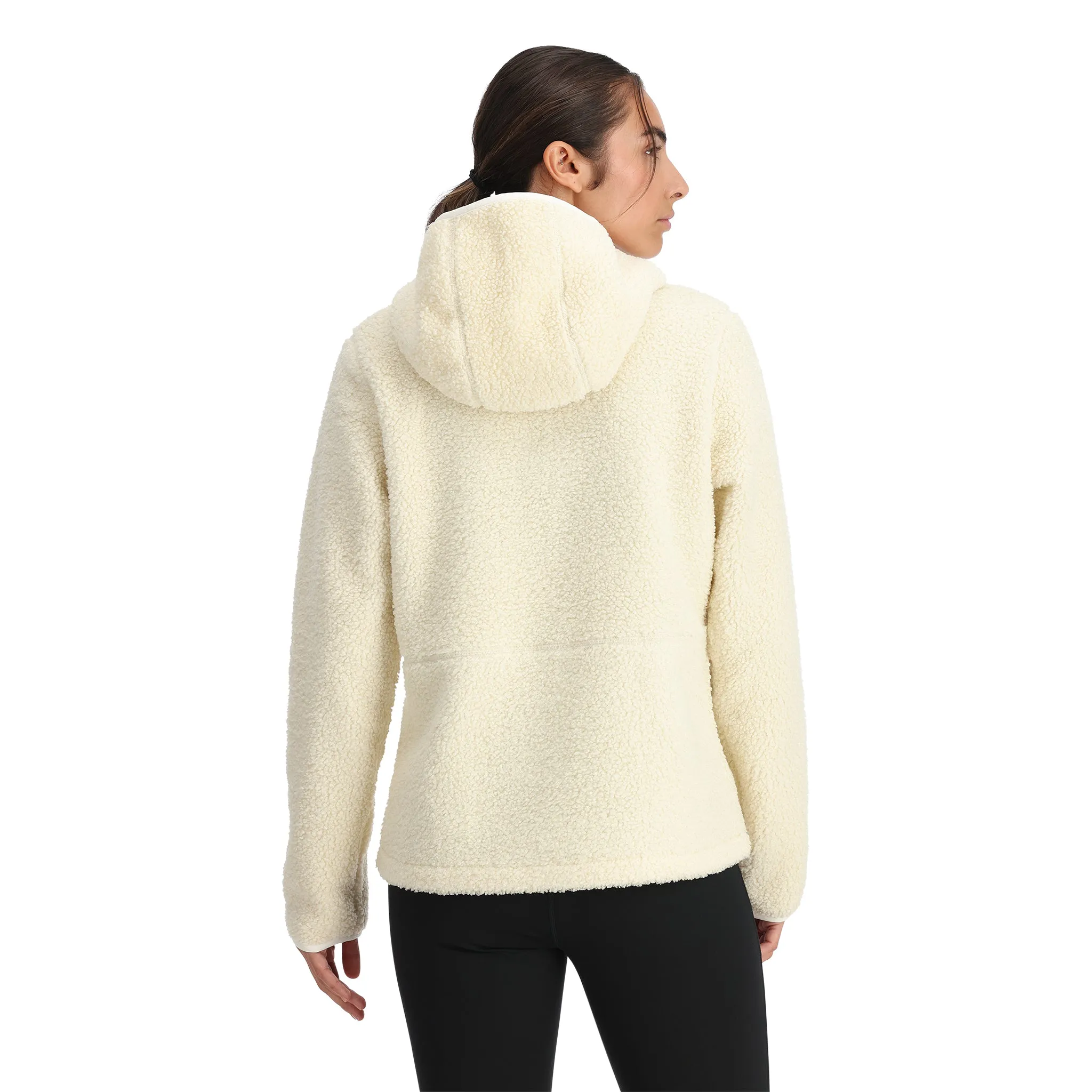 Womens Cloud Fleece Hoodie - Vanilla Latte