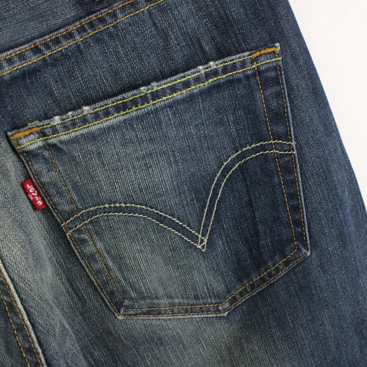 Womens LEVIS 501 Jeans Dark Blue | W32 L26