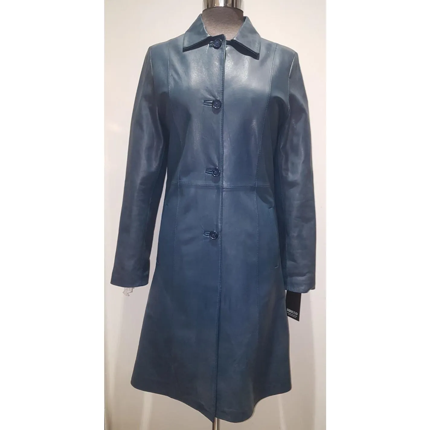 Women's Long Coat SI033 - Siricco Made in Australia