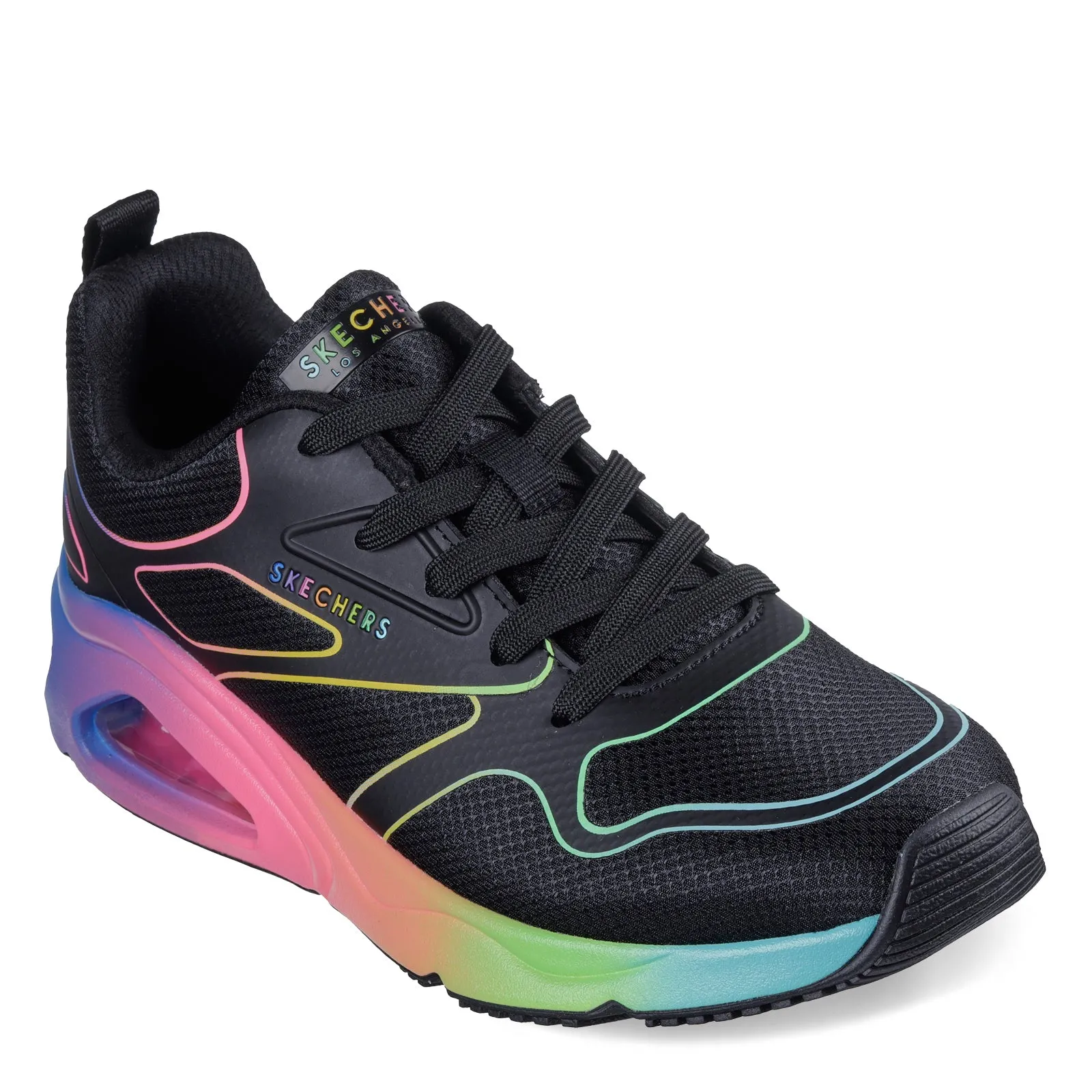 Women's Skechers Street, Tres-Air Uno - Rainbow Roads Sneaker