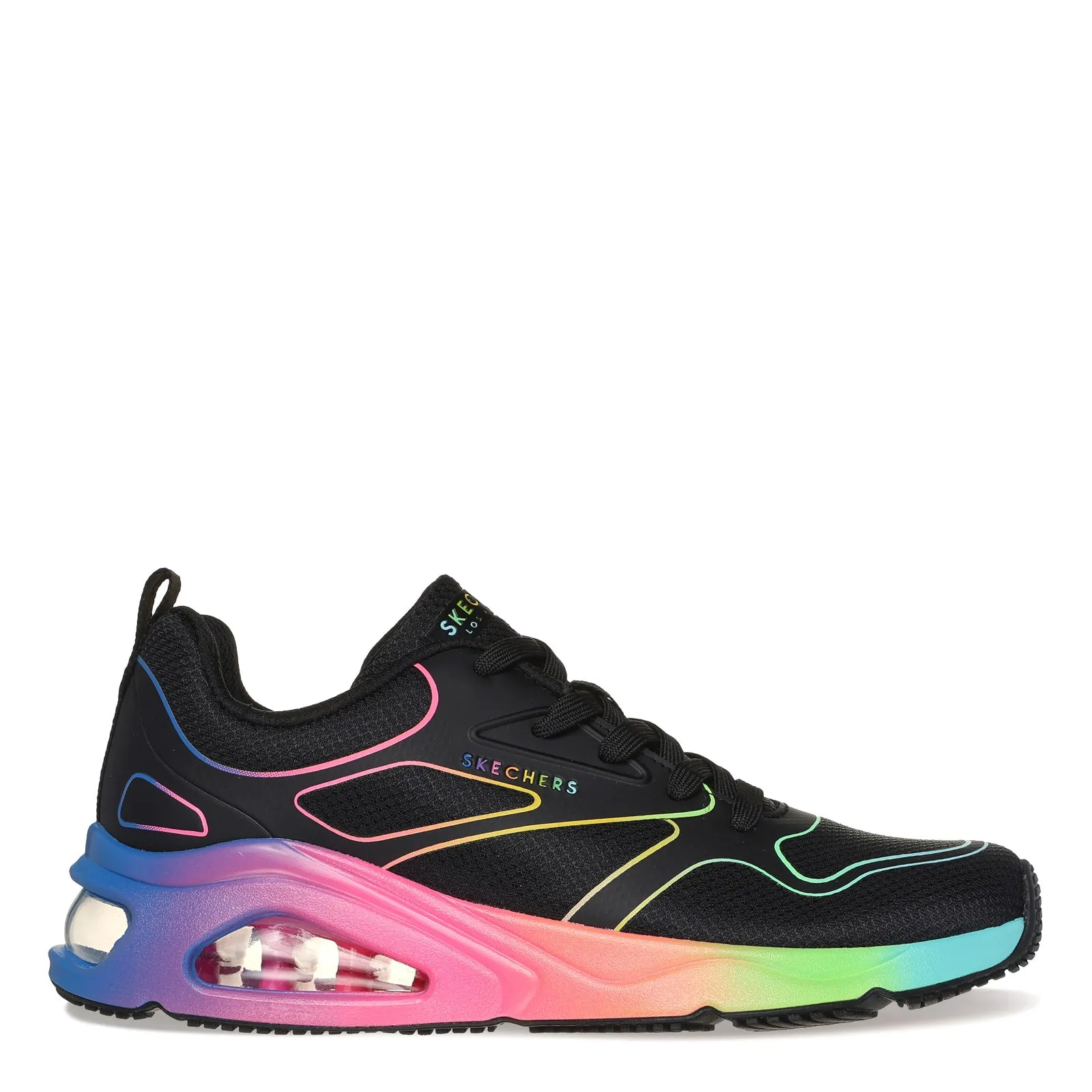 Women's Skechers Street, Tres-Air Uno - Rainbow Roads Sneaker