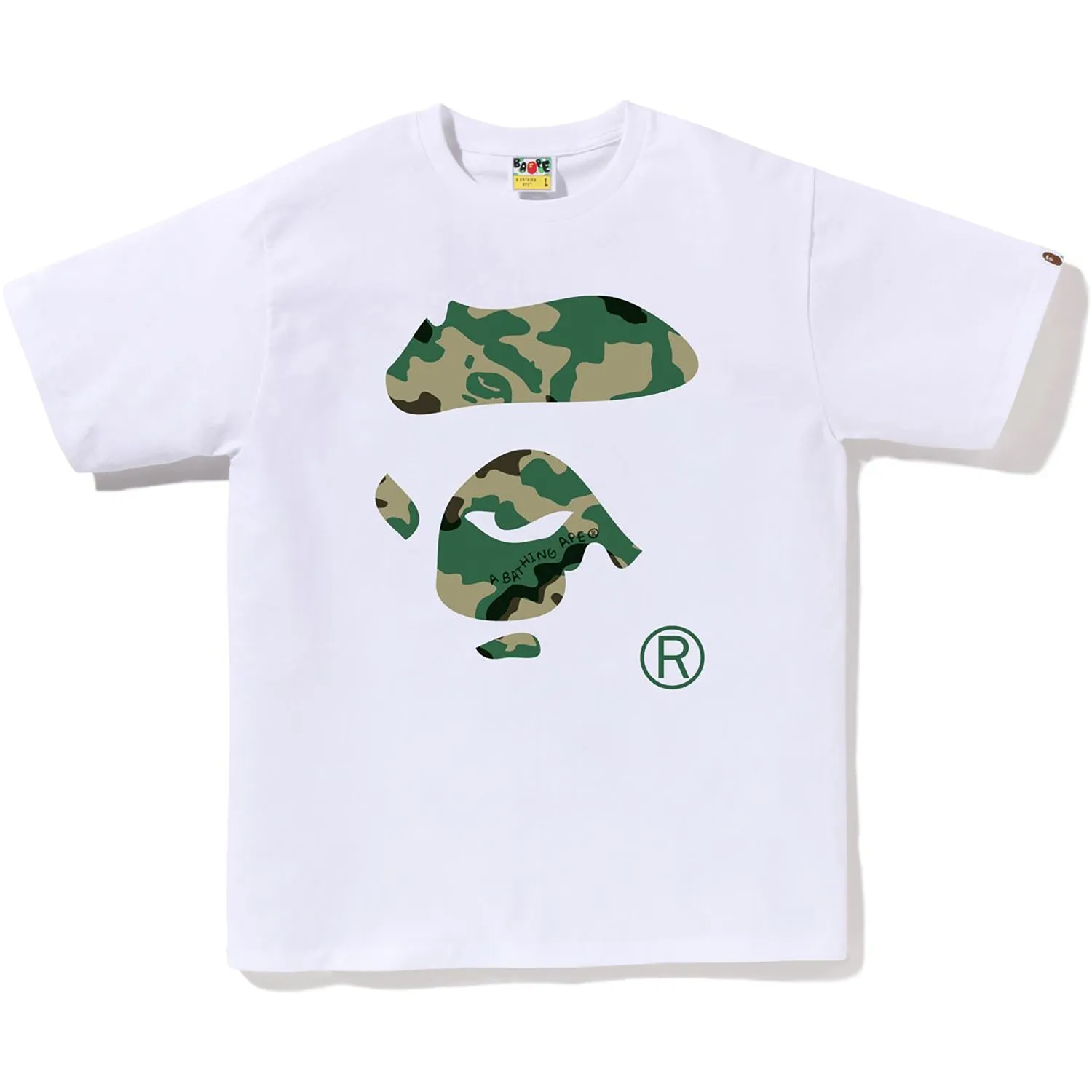 WOODLAND CAMO APE FACE TEE MENS