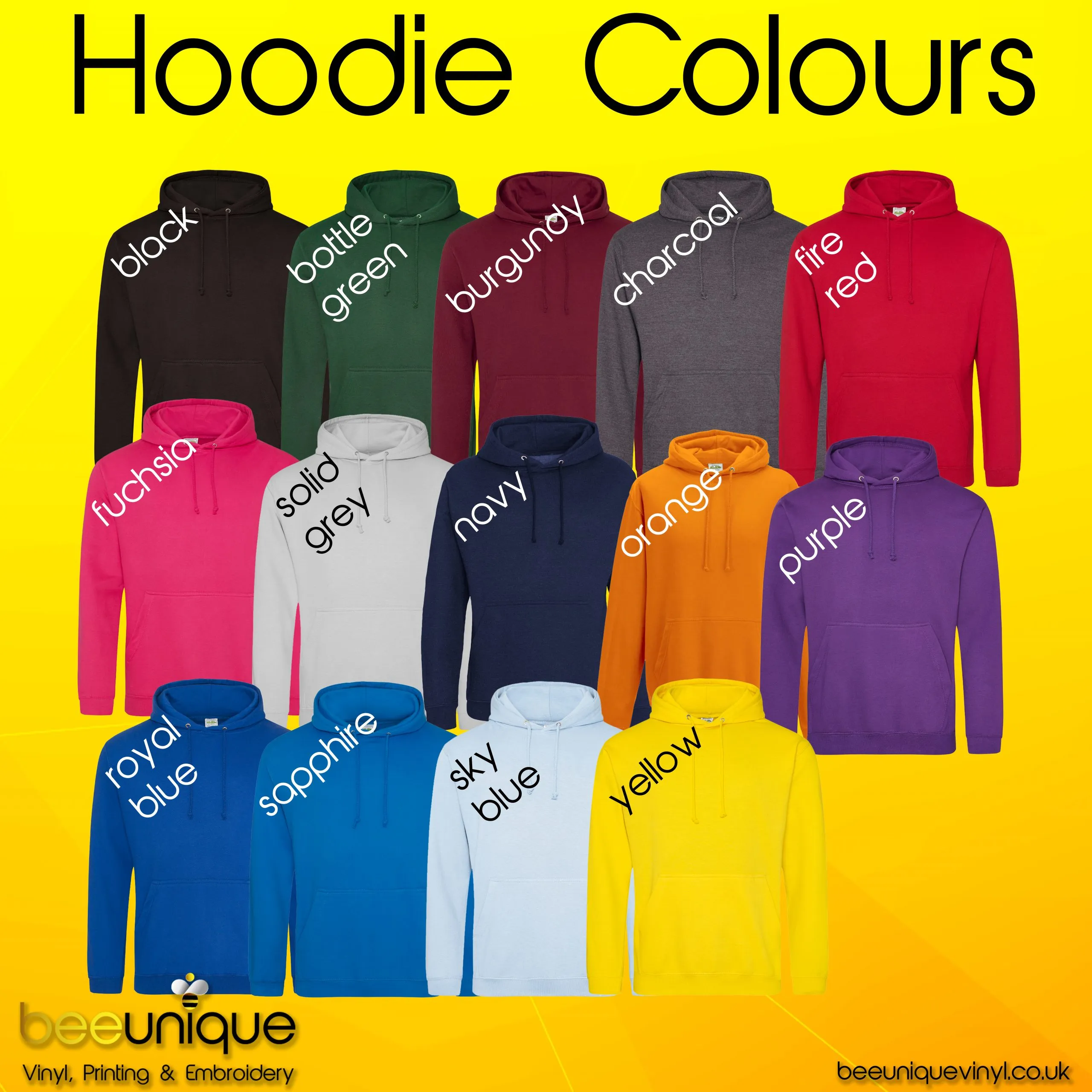 Workwear Bundle 36 | Bee Unique | Polos, Hoodies & Softshell