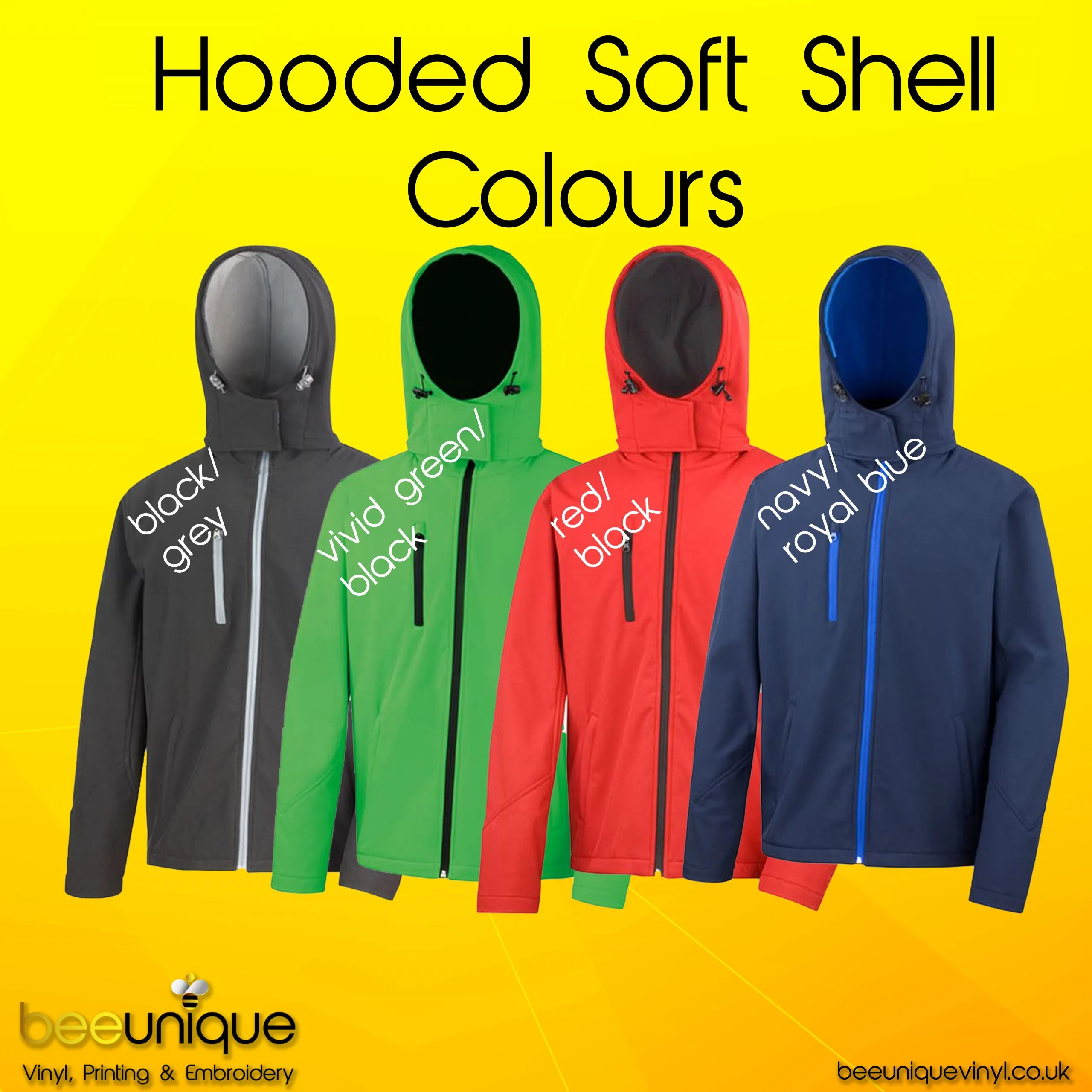 Workwear Bundle 36 | Bee Unique | Polos, Hoodies & Softshell