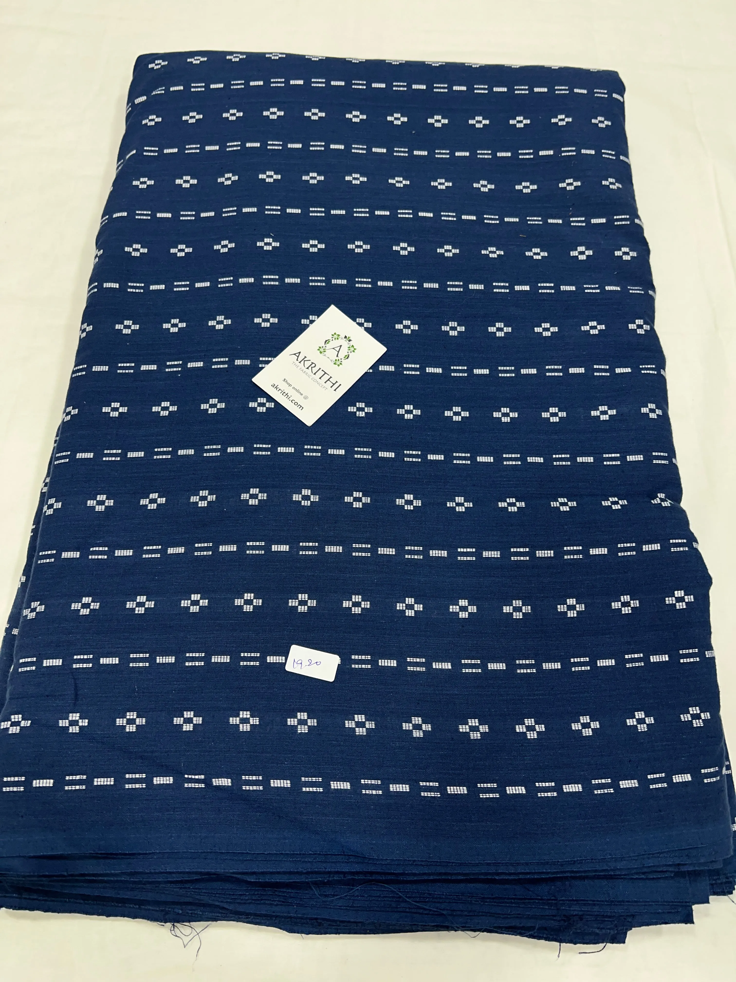 Woven pure cotton fabric