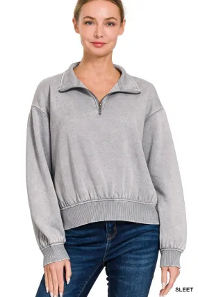 Zoe Quarter Zip Pullover